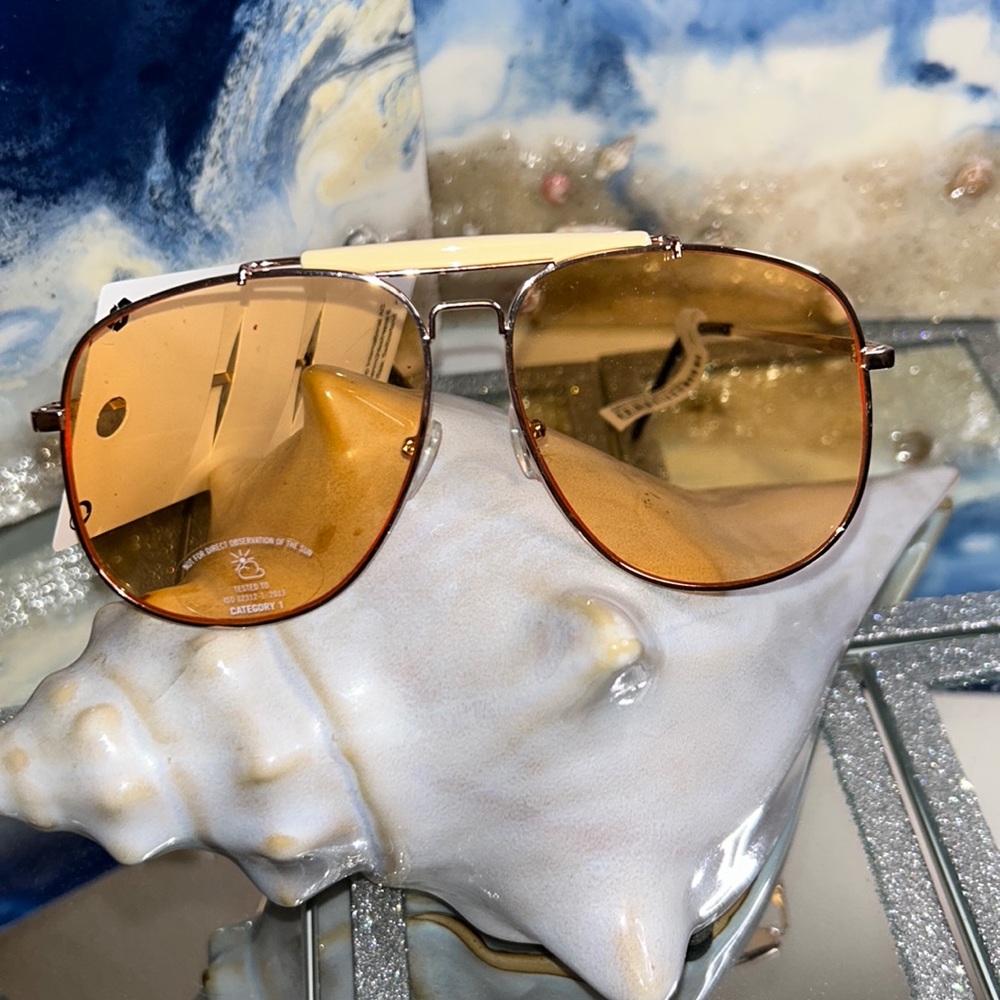 ALDO Abaunad - Women's Sunglasses Aviator - Orange |